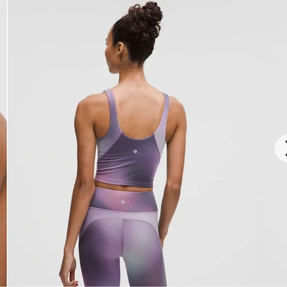 NWT/EUC Lululemon Matching Align Purple Set. Size 4 - Picture 8 of 10